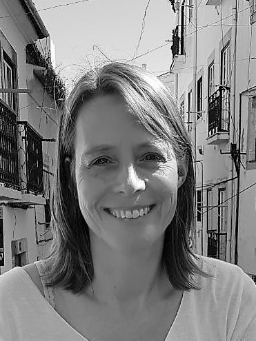 Portrait Annette Poepping Schwarz Weiß