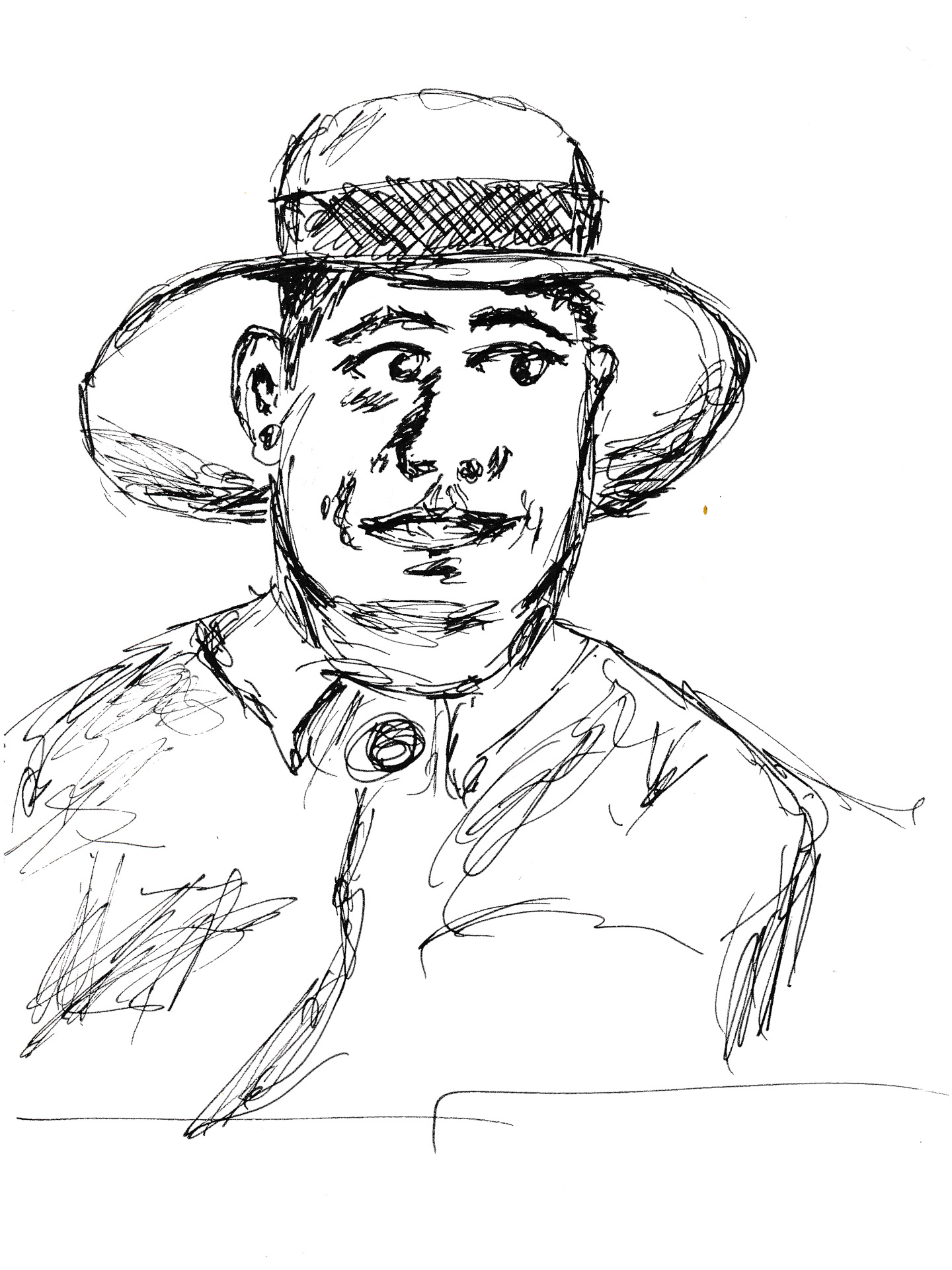 Gesicht - Fineliner Gesicht - Fineliner