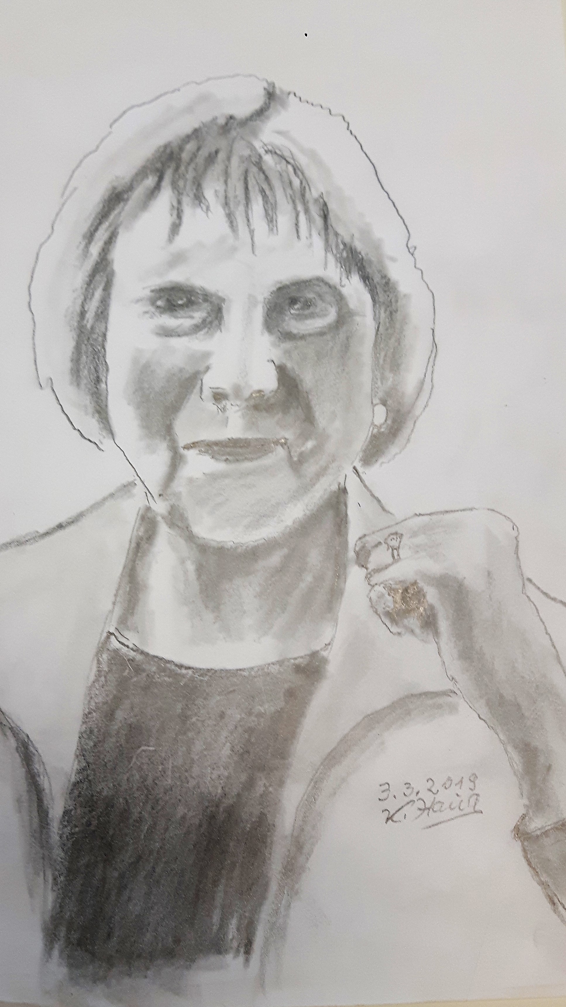 Karl Haug Bleistiftzeichnung WS Lust auf Portrait?! Karl Haug Bleistiftzeichnung WS Lust auf Portrait?!