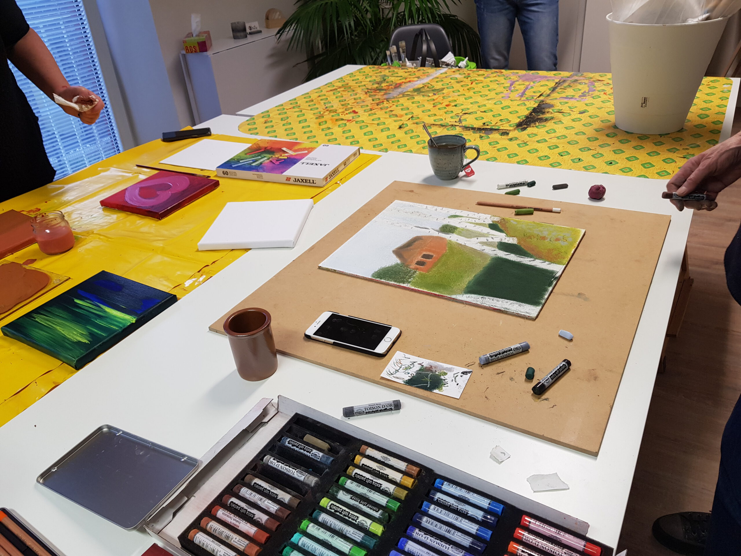Kreativraum in Aktion Kreativraum in Aktion